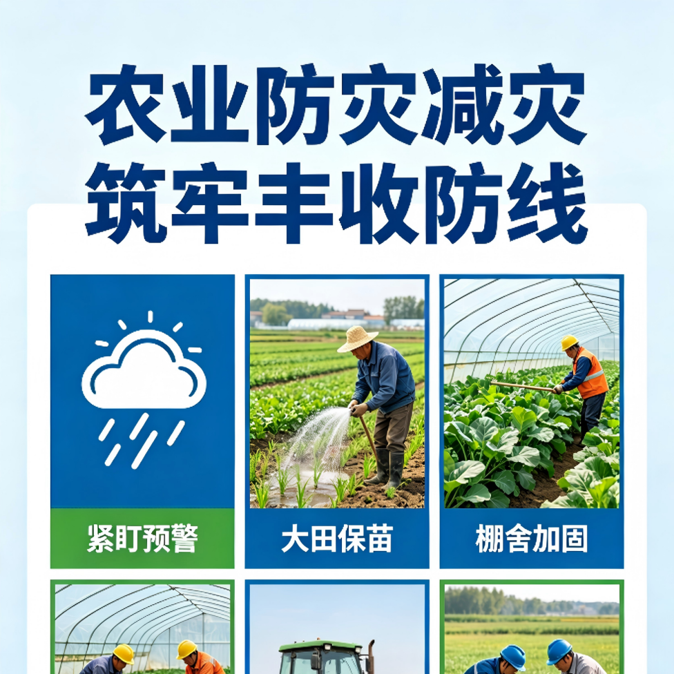 防災減災宣傳——農業防災減災 築牢豐收防線